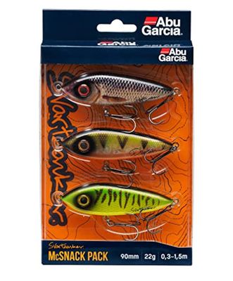Abu Garcia Svartzonker Mcsnack Bait Dur Mixte, Coloris Assortis, 90mm