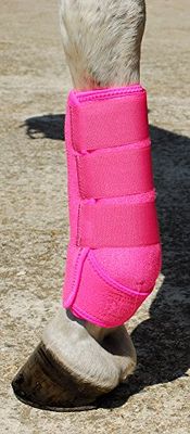 Rhinegold Bottes de médecine en néoprène, 0, Framboise, Full
