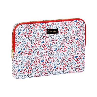 Viquel - Skyddande fodral för 13-tums bärbar dator, 13-tums laptopfodral för kvinnor, Liberty, blommigt mönster, neoprenfoder, CASAWORK Liberty