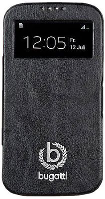 bugatti ultracienkie etui na telefon Samsung Galaxy S4 i9500 - Genewa czarny