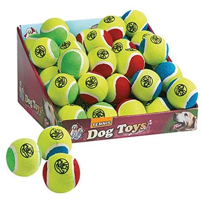 Flamingo GC Palla da Tennis Smash 6CM ASSORTIMENTO Display