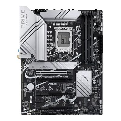 ASUS PRIME Z790-P WIFI - Placa base Intel LGA 1700 ATX (PCIe 5.0, tres M.2, VRM de 14+1 fases, DDR5, WIFI 6, LAN de 2,5 Gb, USB 3.2 Gen 2x2 tipo C, Thunderbolt 4, Aura Sync)