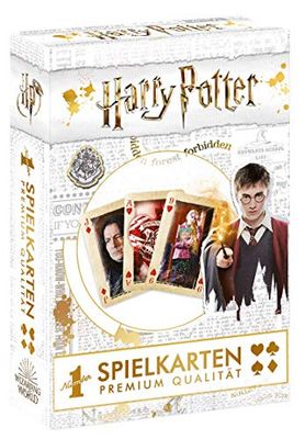 Winning Moves Número 1 Cartas de Juego – Harry Potter – Artículo para Fans de Harry Potter – Edad 6+