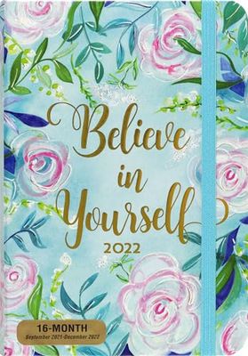 2022 Blue Dreams Weekly Planner (16-Month Engagement Calendar)