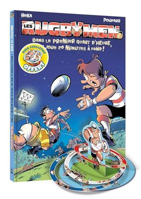 Les Rugbymen - tome 22 + ring challenge: Dans le premier quart d'heure, on joue 20 min à fond !