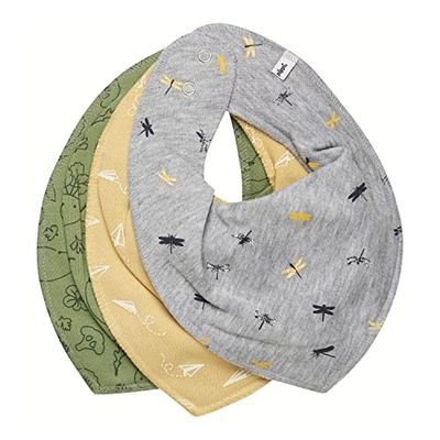 Pippi Unisex baby slabbetje, Dry Green, One size