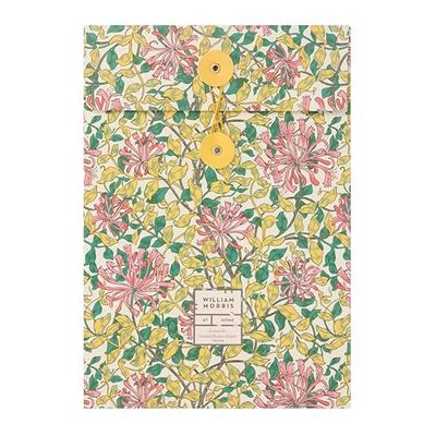 William Morris Scented Drawer Liners 5 Sheets, Decorate and Scent Drawers, Wardrobes and Cupboards, Housewarming Gift, Lemonella Laced with Citronella, Cruelty Free and Vegan Friendly