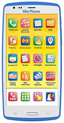 Lisciani Giochi 51830 zegarek pomiarowy – smartfon Mio, różne kolory: czerwony/niebieski