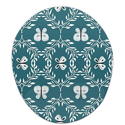 Bonamaison, Ergonomische muismat met polssteun, digitaal bedrukte muismat tegen schede problemen, antislip onderkant, voor kantoor en thuis, afmetingen: 20 x 23 cm
