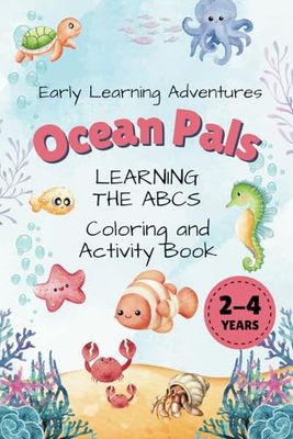 Ocean Pals: Ocean Animal Fun and Easy Facts for Toddlers and Preschoolers: A Colorful Nonfiction Early Learning Book for Curious Kids Ages 2-4