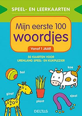 Speel- en leerkaarten - Mijn eerste 100 woordjes (vanaf 1 jaar): 50 kaarten voor urenlang speel- en kijkplezier