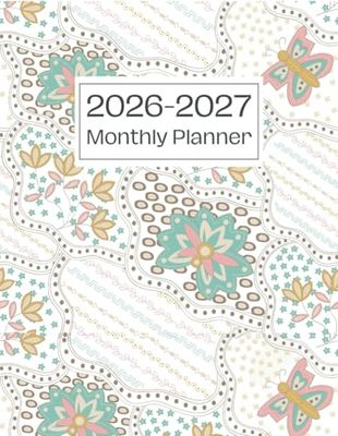 Monthly Planner 2026-2027: Your Ultimate Two-Year Companion for Seamless Organization and Goal Achievement, from January 2026 to December 2027.