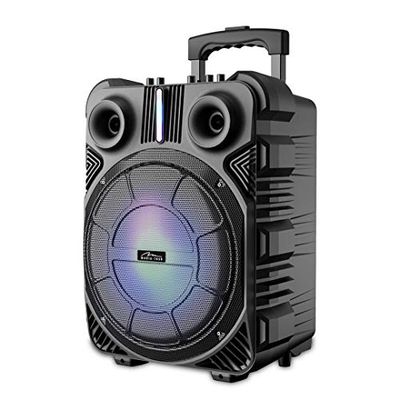 Nešiojama kolonä— Media-Tech Boombox Trolley BT MT3169. 50W RMS. Bluetooth. USB. MicroSD. FM Radijas. AUX. Karaoke. su distanciniu pultu
