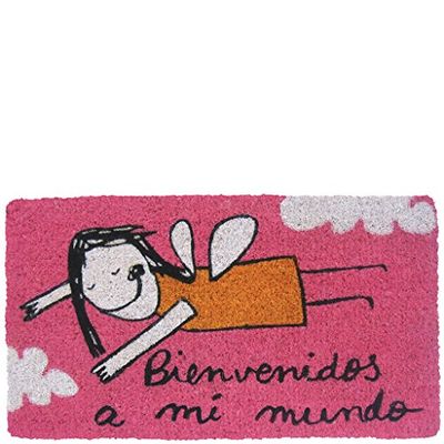 Laroom 11351 – Zerbino Rosa Bienvenidos a Mi Mundo, Colore: Rosa