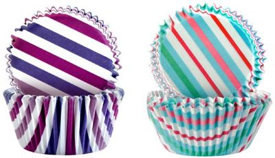 Ibili 735905 Capsule à pâtisserie antiadhésive Lot de 50 pièces Bleu + 50 pièces Rose en papier Imperméable