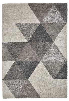 Think Rugs 5741 Royal Nomadic Tapis à Poils Longs, crème, 120 x 170 cm