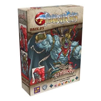 CMON Zombicide - Thundercats Pack 3 | Monster Expansion | Connoisseur Game | Dungeon Crawler | 1-6 Players | From 14+ Years | 60-120 Minutes | German | Multilingual