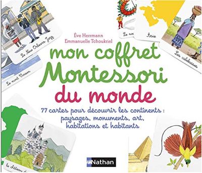 Mon coffret Montessori du monde - Dès 3 ans