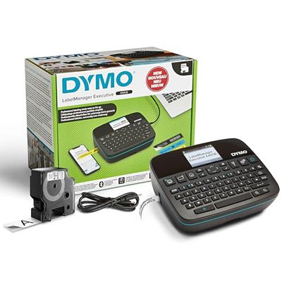 DYMO LabelManager Executive 640 CB Impresora de Etiquetas portátil| Conectividad Bluetooth y USB