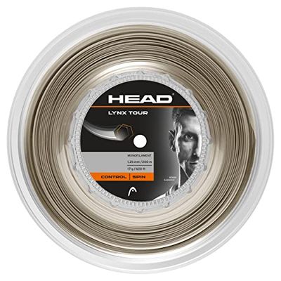 HEAD Lynx Tour Reel Tennissnaar voor volwassenen, uniseks, champagne, 17