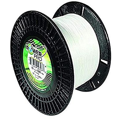 Power Pro Braided Spectra Line 50lb by 500yds White (1801)