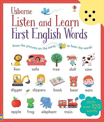 Listen and Learn First English Words: With over 120 words