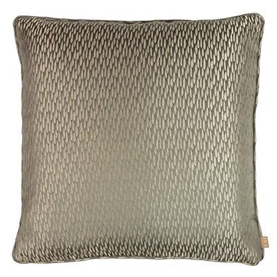 Kai Astrid Polyester fylld kudde, mullvadsfärgad, 43 x 43 cm