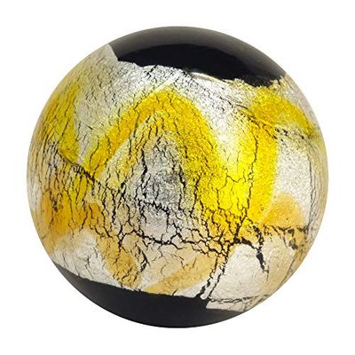 MesBilles - 3 Billes d'art Machu Picchu - Bille d'art en Verre 16 mm par MesBilles