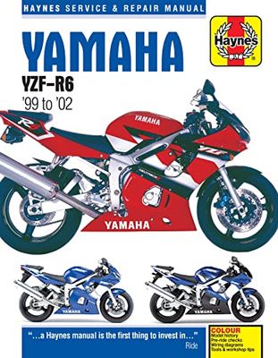 Yamaha YZF-R6 (99 - 02) Haynes Repair Manual (Paperback)