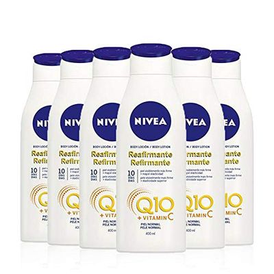 Nivea Q10 Body Loción Reafirmante con Vitamina C, Piel Normal, 400ml