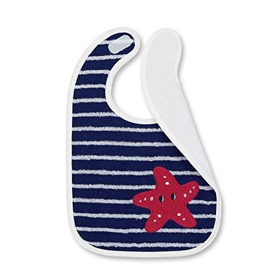 Sterntaler Plastic klittenbandslabbetje Erwin, grootte: 26 x 38 cm, blauw