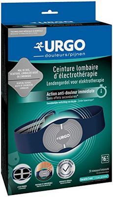 Urgo - Ceinture lombaire d'électrothérapie - Technologie TENS - Soulagement de la douleur - Avec piles