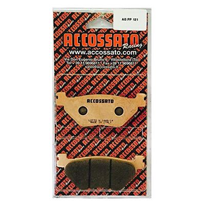 aCCOSSATO agpp121or-p71189 Plaquette de Frein, noir, taille unique