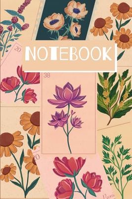Vintage Flower NoteBook: Vintage Flower Gift Notebook for Family and Friends