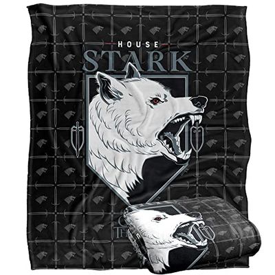 GAME OF THRONES Silky Touch Super Soft Throw Blanket, 152 x 127 cm