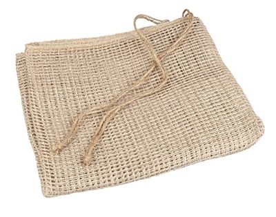 Windhager Sacchetti a rete di iuta ÖKO, sacchi a rete per cipolla, sacchetti per patate, sacchetti per verdure, sacchetti per legna da ardere, misura media, 40 x 60 cm, 2 pezzi, fino a 12,5 kg, 07473