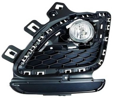 PROPOSTEONLINE Fog Light Made for Mazda 6 from 2010 to 2013 Driver Side H11 GDK551690
