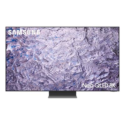 Samsung TV 65" QE65QN800CTXZT NEO QLED 8K, Quantum Matrix Technology Pro, Neural Quantum Processor 8K, Infinity One Design, Gaming Hub, Dolby Atmos e OTS+, Titan Black