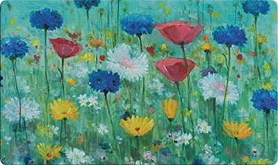 Toland Home Garden 800475 Field of Wildflowers - Felpudo Decorativo (45,72 x 76,2 cm)