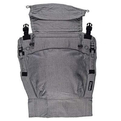 HOPPEDIZ Na-p-j-m-lon-White Nabaca Panneau London Blanc Taille M Gris
