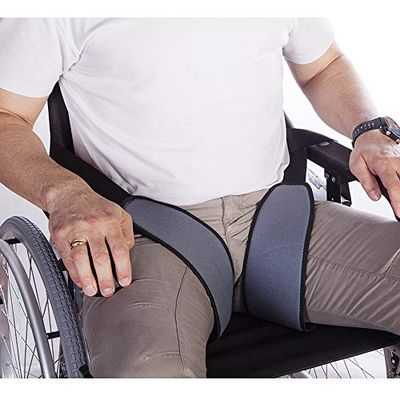 Mobiclinic | harnais pour jambes de fixation au fauteuil roulant taille 1 (27-37 cm)
