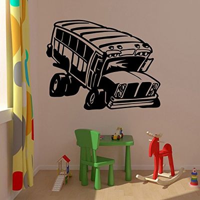 Tatoutex Stickers Camion Freinage Express - Gris Clair, L 120cm x H 100cm