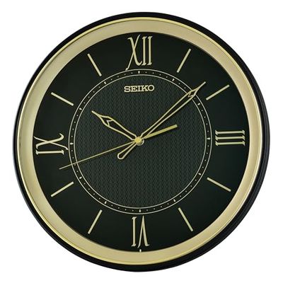 Seiko Clocks Horloge Murale QXA834K Noire