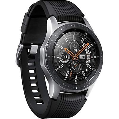 Samsung Galaxy Watch 46 mm - SM-R805 relógio inteligente preto, prata (prateado)