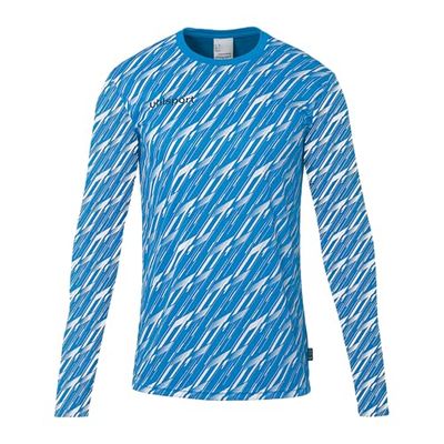 uhlsport Progressive Goalkeeper Shirt - Maglia da Portiere per Bambini e Adulti - Maglia da Portiere per Bambini con Imbottitura nella Zona del Gomito