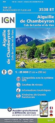3538ET Aiguille de chambeyron cols de larche et de vars