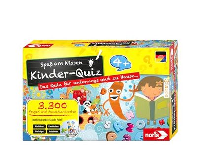 Noris 606013595 Kinderquiz für schlaue Kids - Jogo infantil (versão em alemão)
