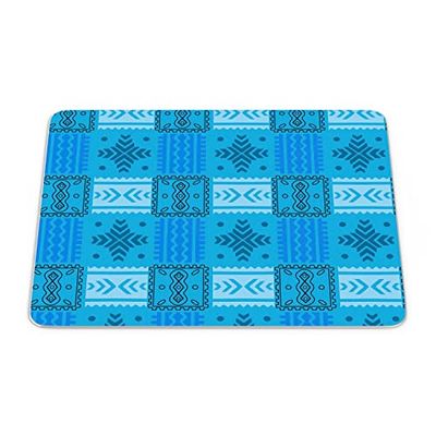 Bonamaison, Rectangular Digital Printed Mouse Mat Non-Slip Bottom for Office and Home Size: 22 x 18 cm