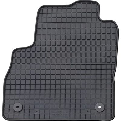 PETEX Fit Driver Rubber Mat Premium 1-Piece Black