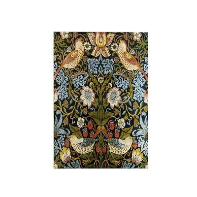 3dRose Serviette William Morris Strawberry Thief Pattern, Coton et Polyester, Multicolore, 15 x 22-inch